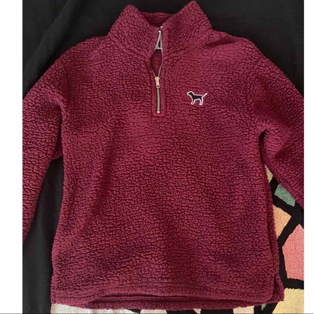 Classic pink sherpa